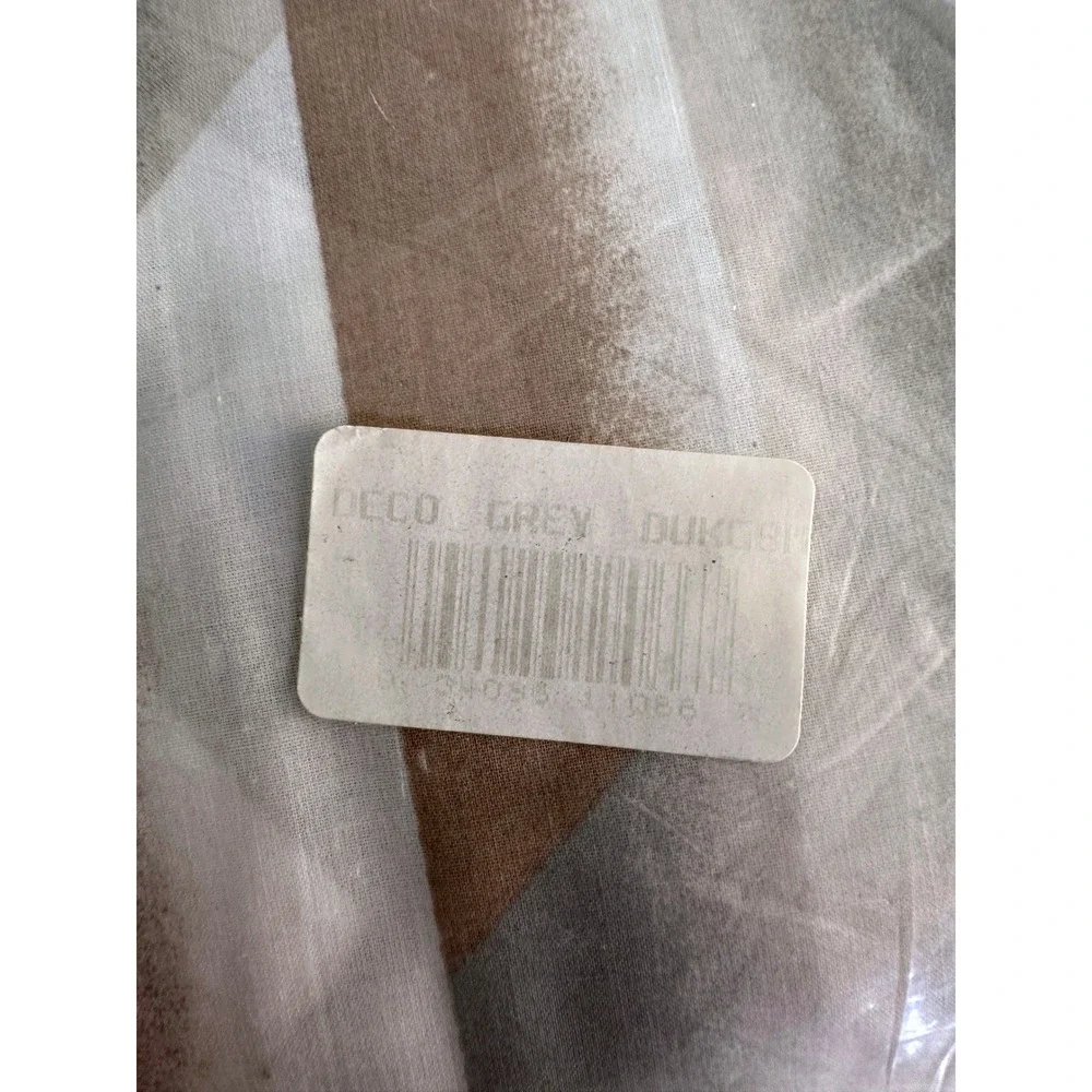 Wamsutta Ultracale King Fitted Sheet MCM Deco Geometric Vintage 180 TC Percale